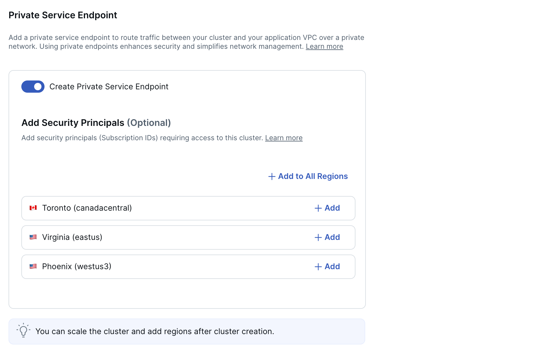 Add Cluster Wizard - Network Access PSE Add Cluster Wizard - Network Access PSE