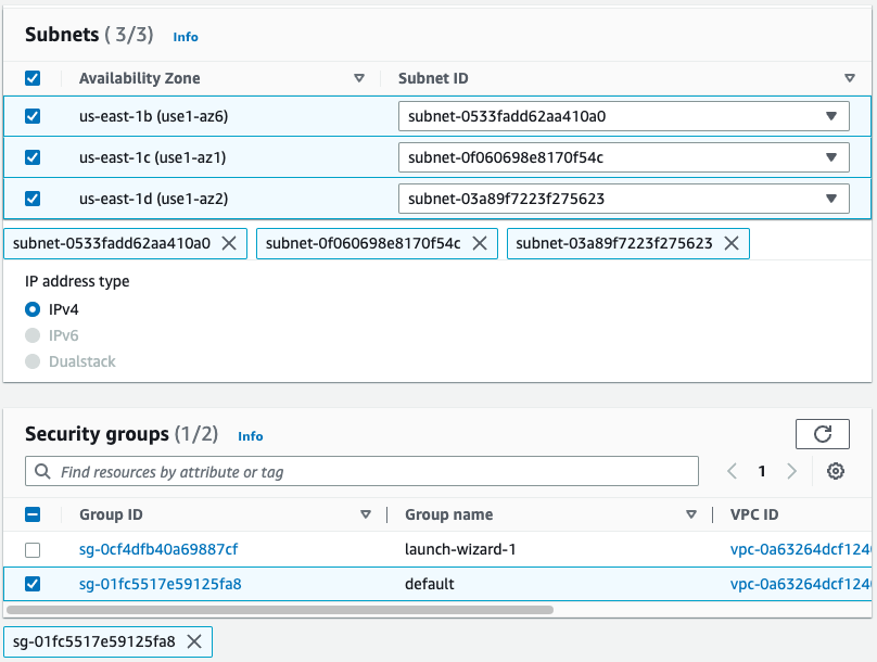AWS Create endpoint AWS Create endpoint
